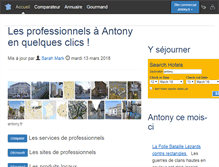 Tablet Screenshot of antony.fr